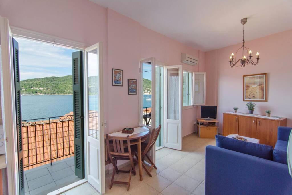 Amalia Sea View House Apartman Vathí Kültér fotó