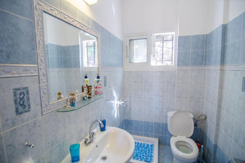 Amalia Sea View House Apartman Vathí Kültér fotó