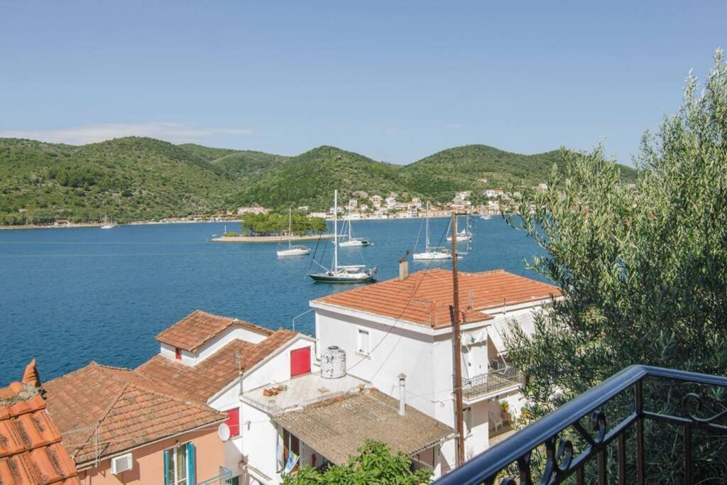 Amalia Sea View House Apartman Vathí Kültér fotó