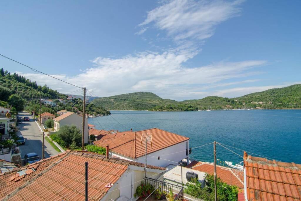 Amalia Sea View House Apartman Vathí Kültér fotó